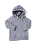 trademark raglan hoodie - ash - polar fleece