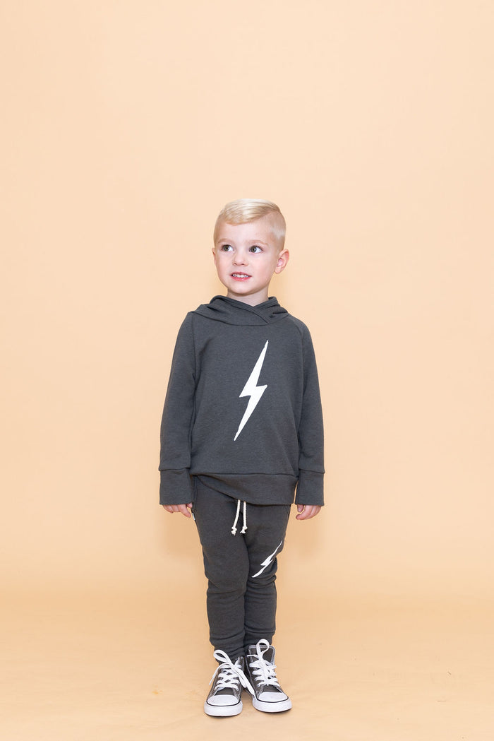 trademark raglan hoodie - lightning on rhino