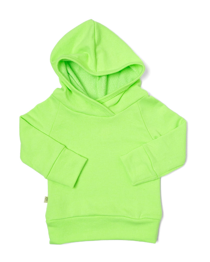 trademark raglan hoodie - neon green