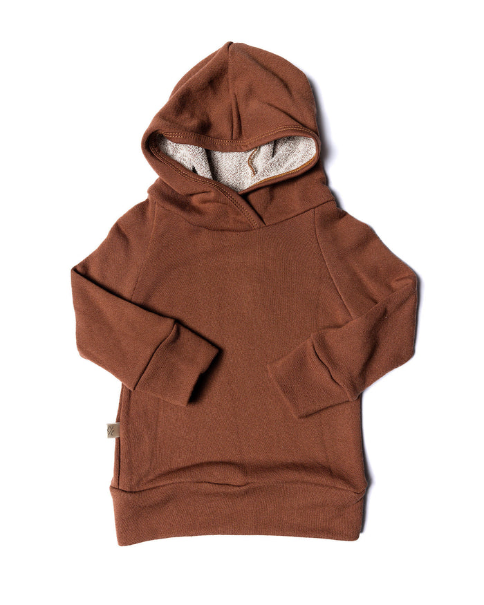trademark raglan hoodie CO - acorn