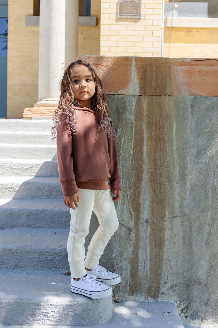 trademark raglan hoodie CO - acorn