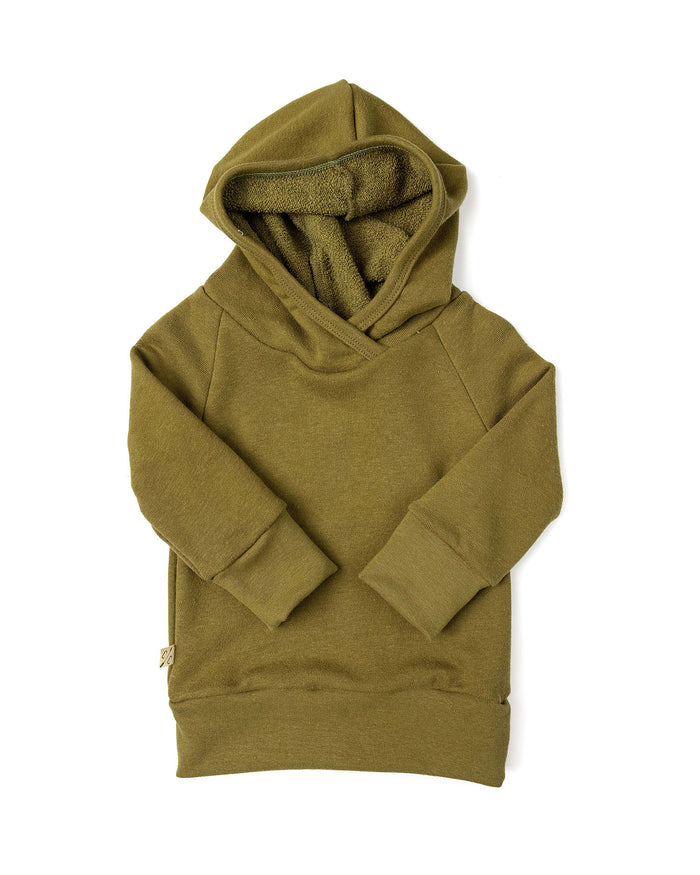 trademark raglan hoodie CO - moss