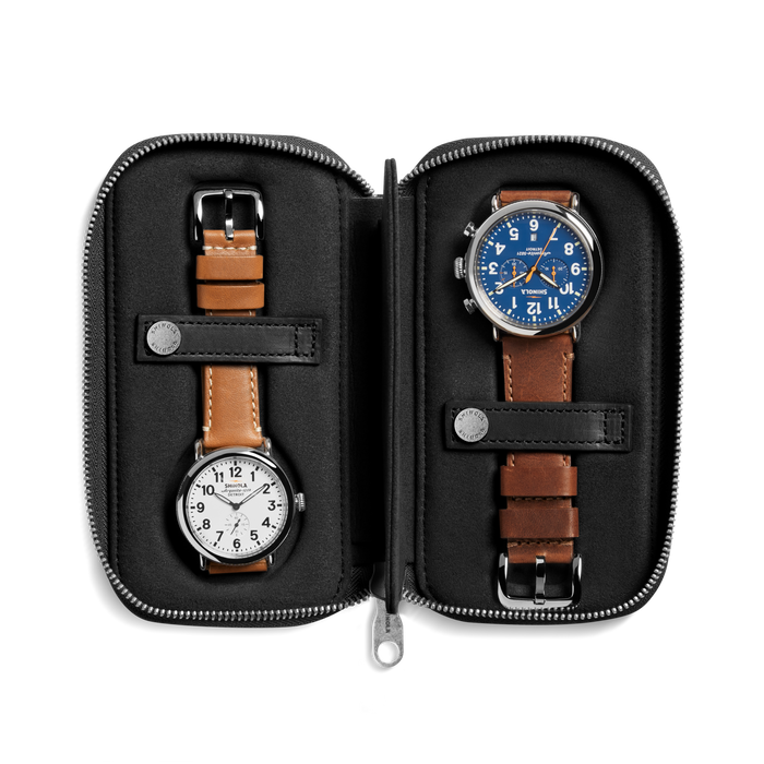 Travel Watch Case - Black