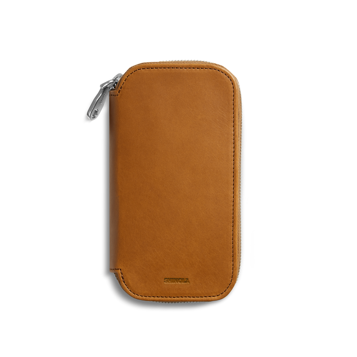 Travel Watch Case - Tan
