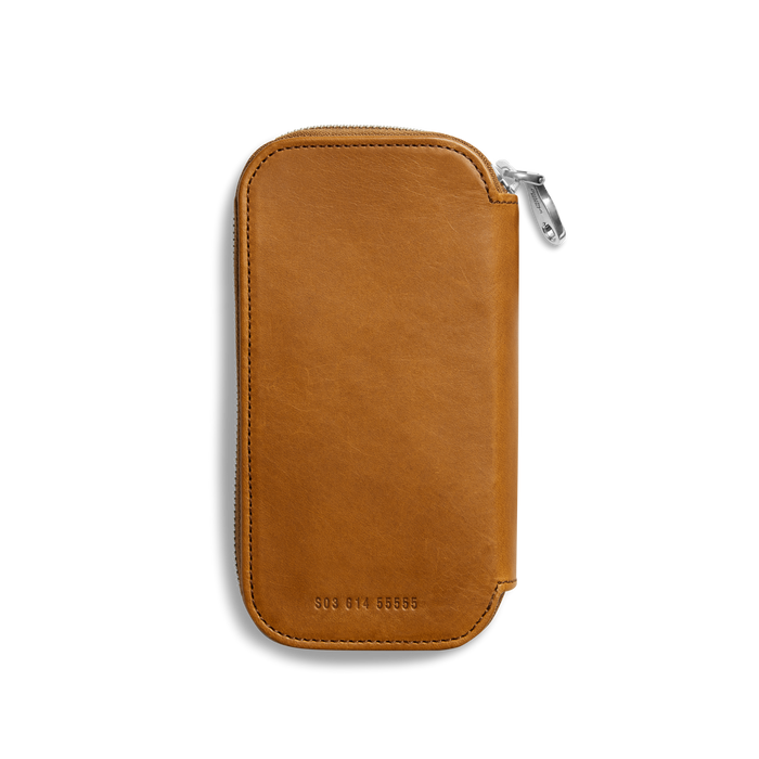 Travel Watch Case - Tan