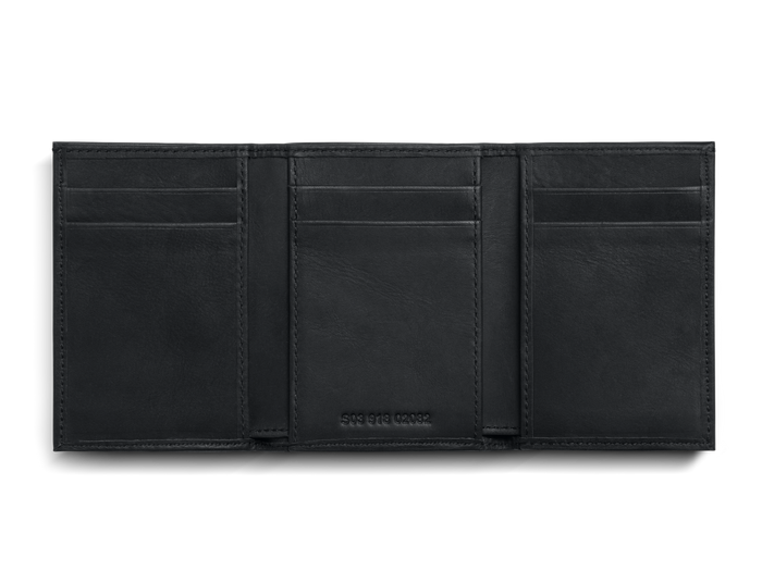 Trifold Wallet - Black