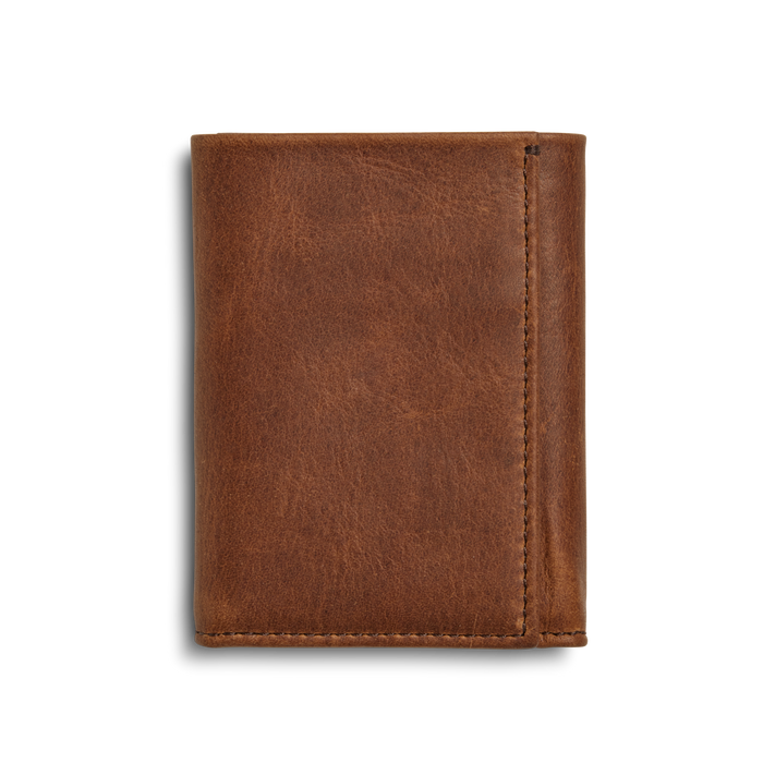 Trifold Wallet - Medium Brown