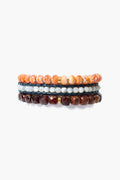 Trinity Bracelet Set Sunset