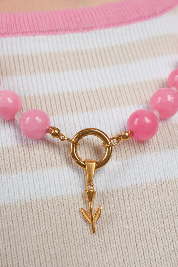 Tulip Necklace Charm