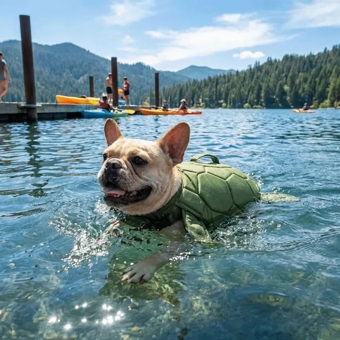 Turtle Shape Dog Life Jacket