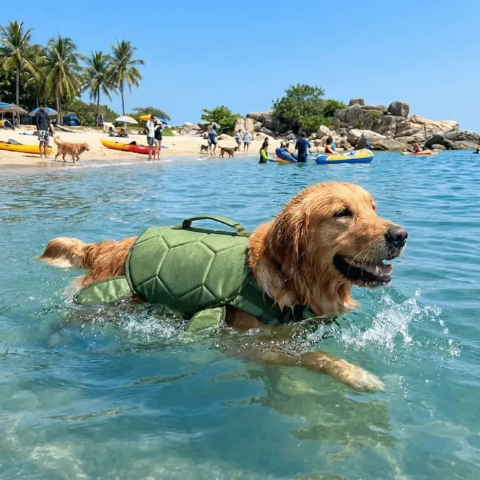 Turtle Shape Dog Life Jacket