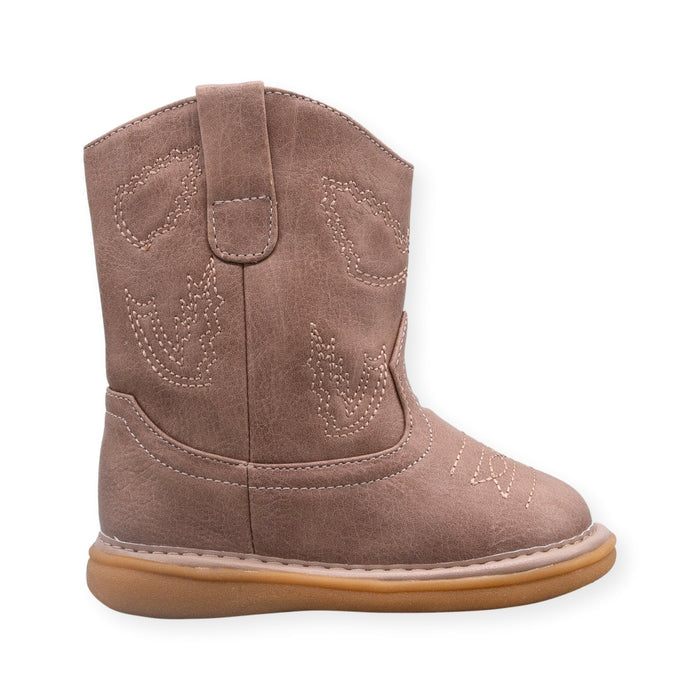 Western Boot Beige - Wee Squeak