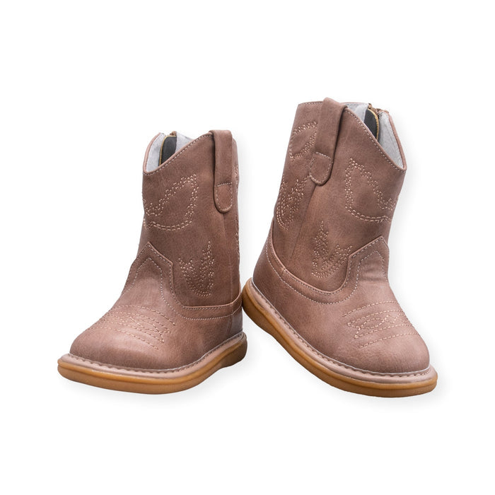 Western Boot Beige - Wee Squeak