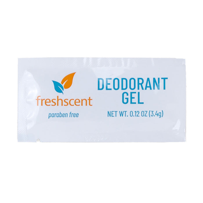 Wholesale Deodorant Gel Packets - Travel, Rentals, Homeless Care - Bulk Case of 1000