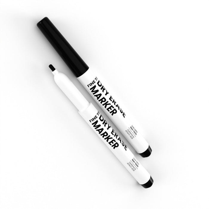 Wholesale Dry Erase Markers in Black - Low Odor - Non-Toxic - Fine Tip - Bulk Case of 250