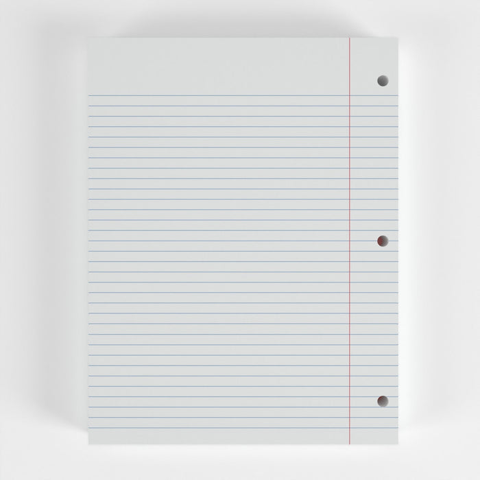 Wholesale Filler Paper for Students - Wide Ruled - 200 Sheets - Bulk Case of 24 Packs