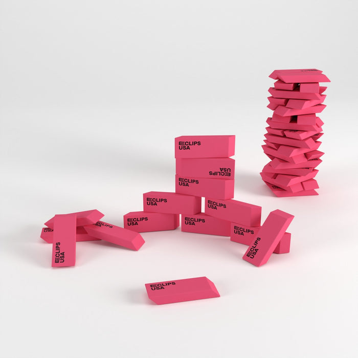 Wholesale Pink Erasers for Students - Non Toxic & Latex Free - Bulk Case of 500 Pink Erasers