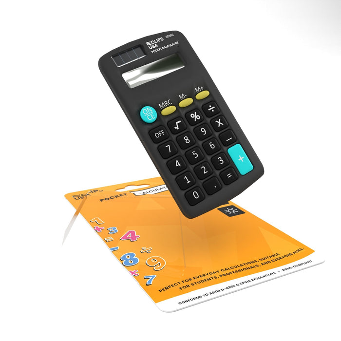 Wholesale Pocket Calculators for Back to School Students - Bulk Case of 36 Calculators