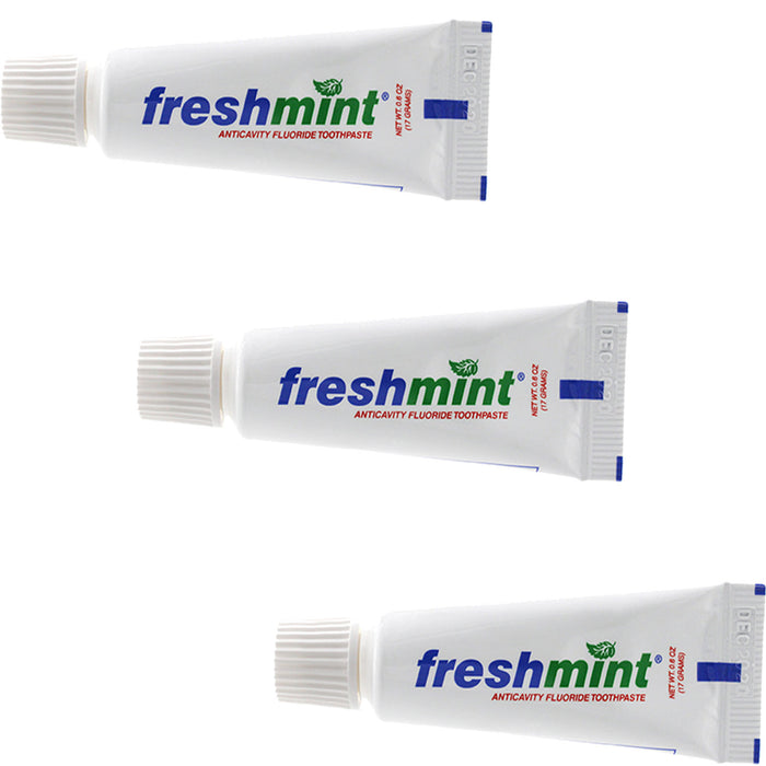 Wholesale Toothpaste | .6 Ounce Tube | Travel, Rentals, Homeless - Bulk Case of 720