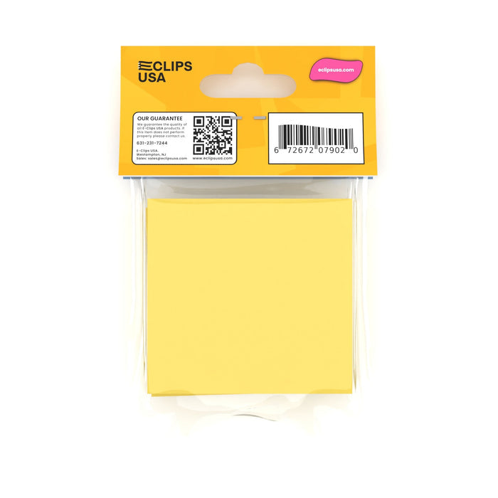 Wholesale Yellow Sticky Notes - 3 X 3 Inches - 100 Sheets Per Pad - Bulk Case of 60 Pads