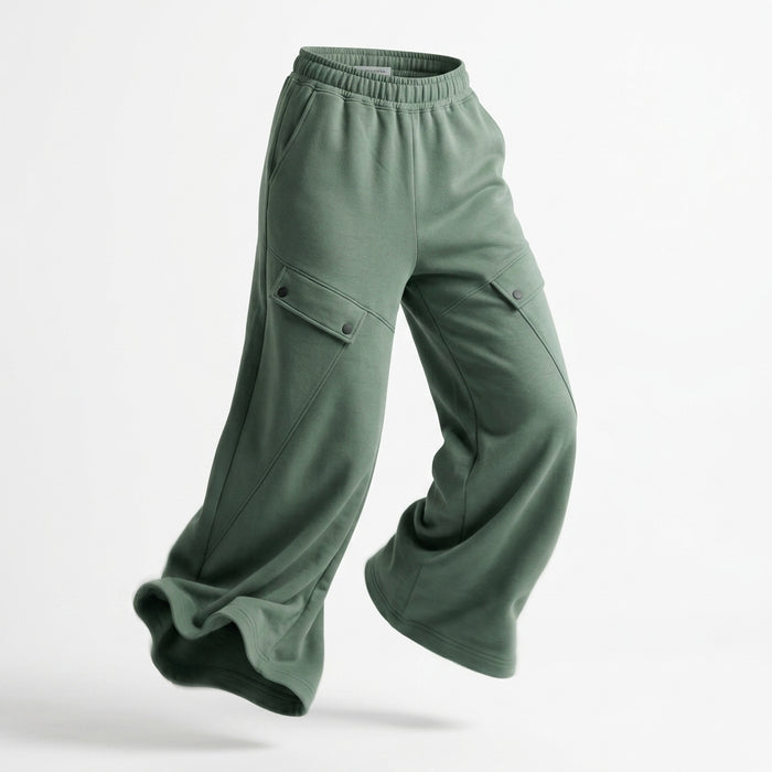 Wide Leg Utility Pants