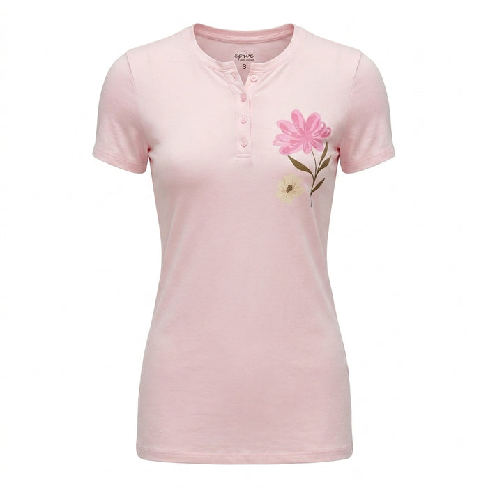 Girls Floral Short Sleeve Nightdress