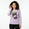 Sanrio Girls Kuromi Graphic Long Sleeve T Shirt
