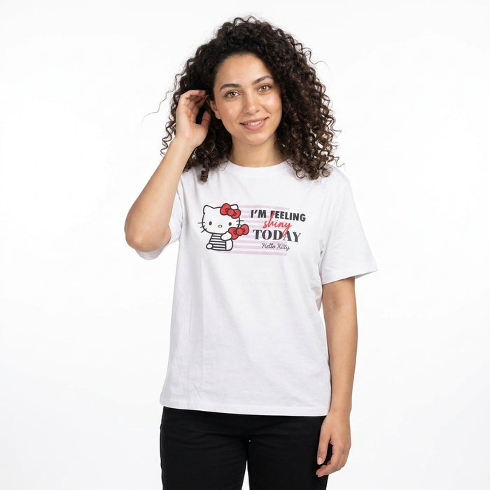 Girls Short Sleeve Hello Kitty Graphic T Shirt