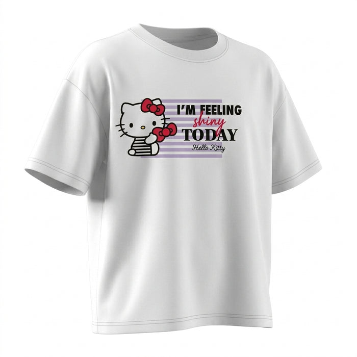 Girls Short Sleeve Hello Kitty Graphic T Shirt