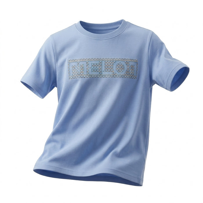 Girls Short Sleeve T Shirt With Front Text