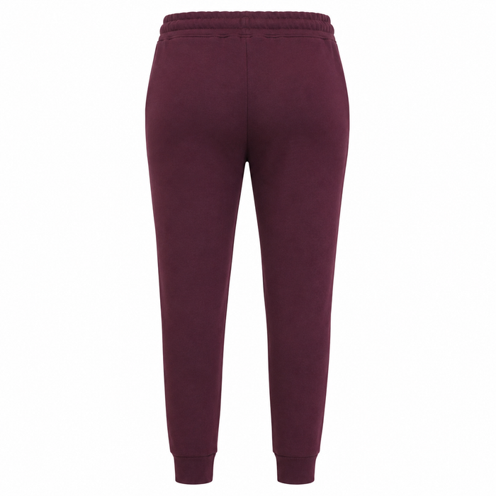 Men Solid Fleece Jogger Pants With Drawstring Waist