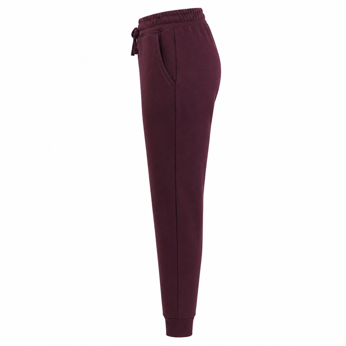 Men Solid Fleece Jogger Pants With Drawstring Waist