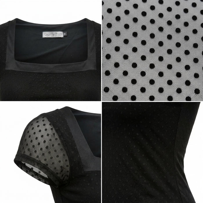 Girls Textured Cap Sleeve Top