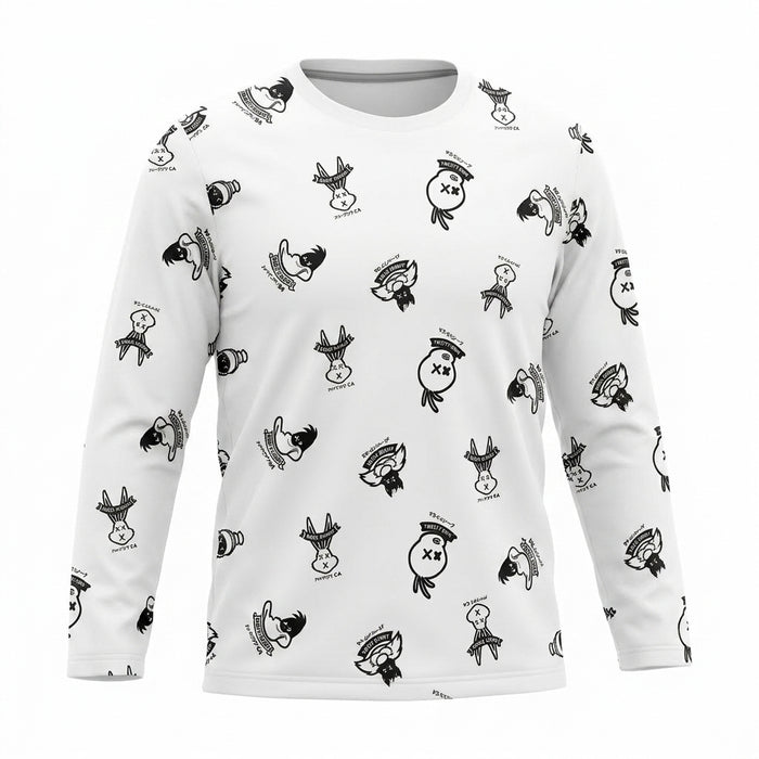 Kids All Over Character Print Long Sleeve T Shirt