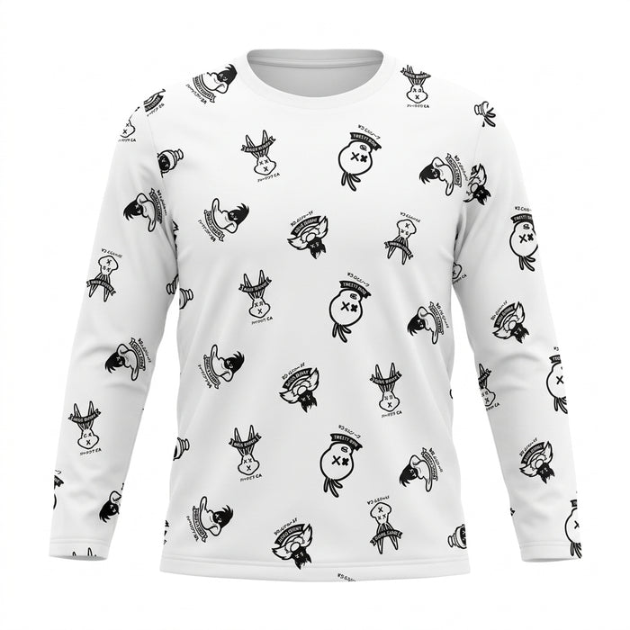 Kids All Over Character Print Long Sleeve T Shirt