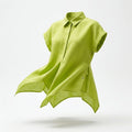 Women Asymmetrical Button Front Top