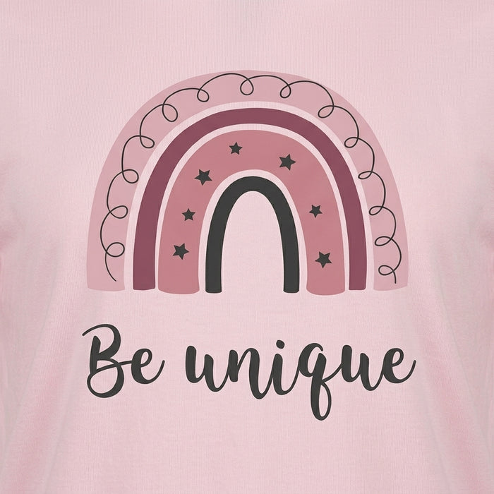 Women Be Unique Short Sleeve Pajama Set