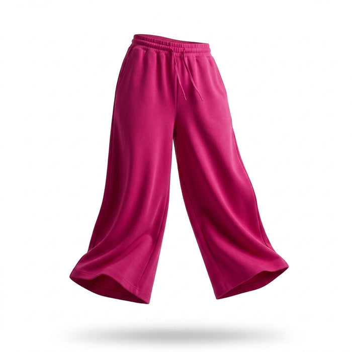 Women Bright Wide Leg Lounge Pants