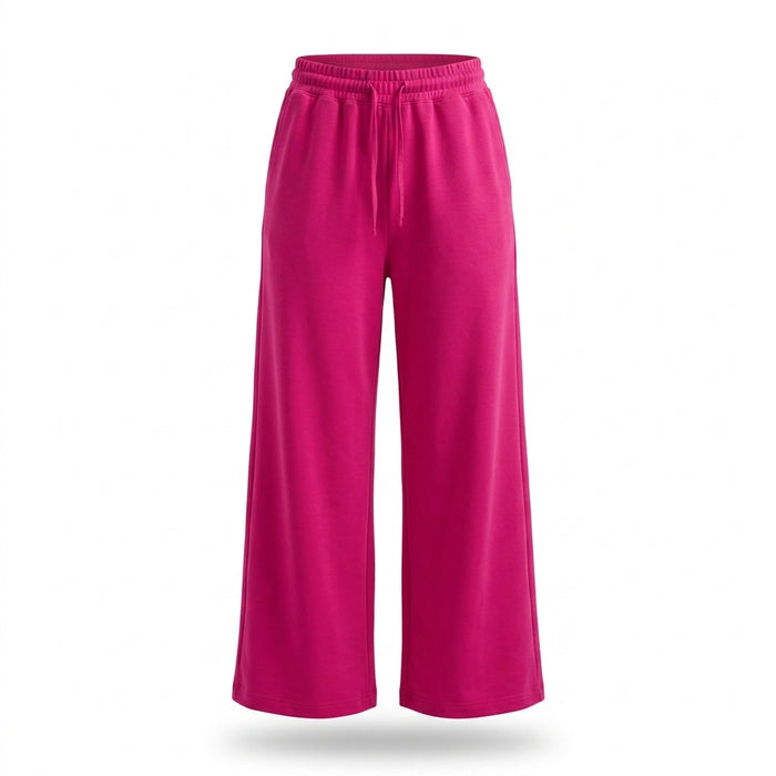 Women Bright Wide Leg Lounge Pants