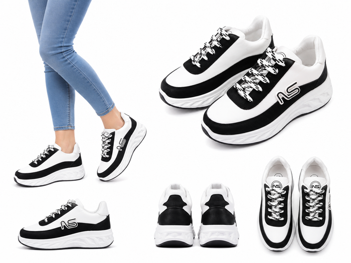 Women Casual Lace Up Sneakers