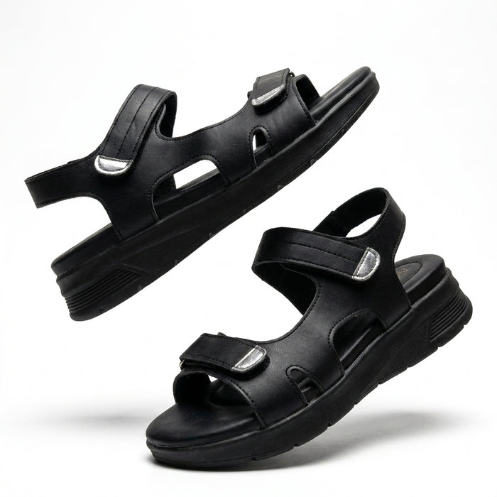 Women Comfort Sandals With Adjustable Velcro Straps