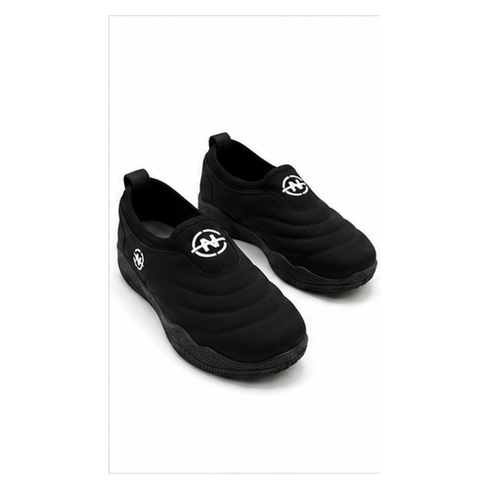 Women Contrast Detail Slip-On Shoes