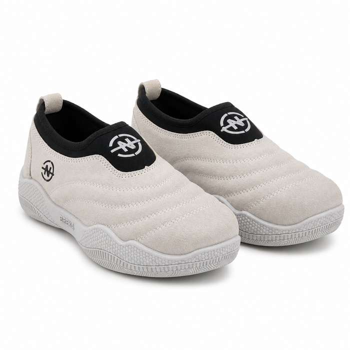 Women Contrast Detail Slip-On Shoes