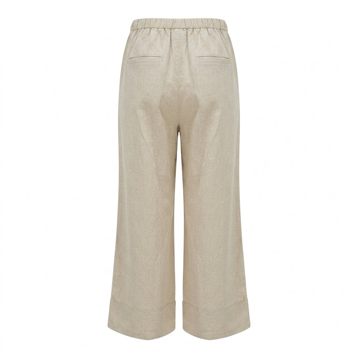 Women Drawstring Wide Leg Pants