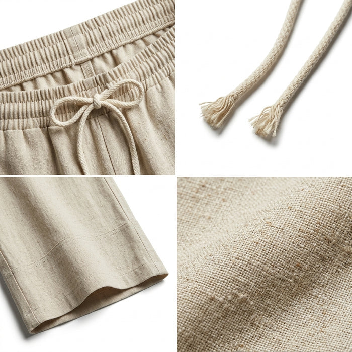 Women Drawstring Wide Leg Pants