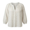 Women Eyelet Embroidered Blouse
