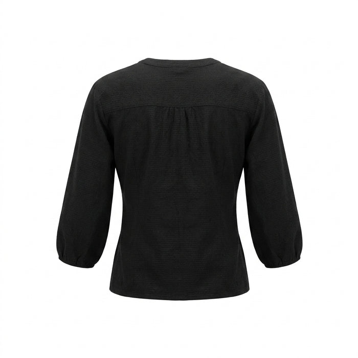 Women Eyelet Embroidered Blouse