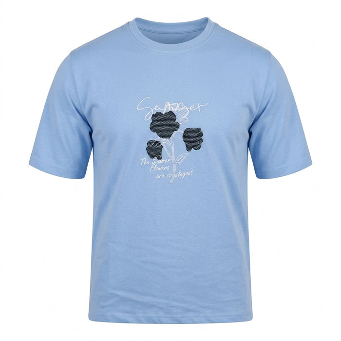 Women Floral Graphic T Shirt