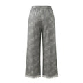Women Floral Print Wide Leg Pants