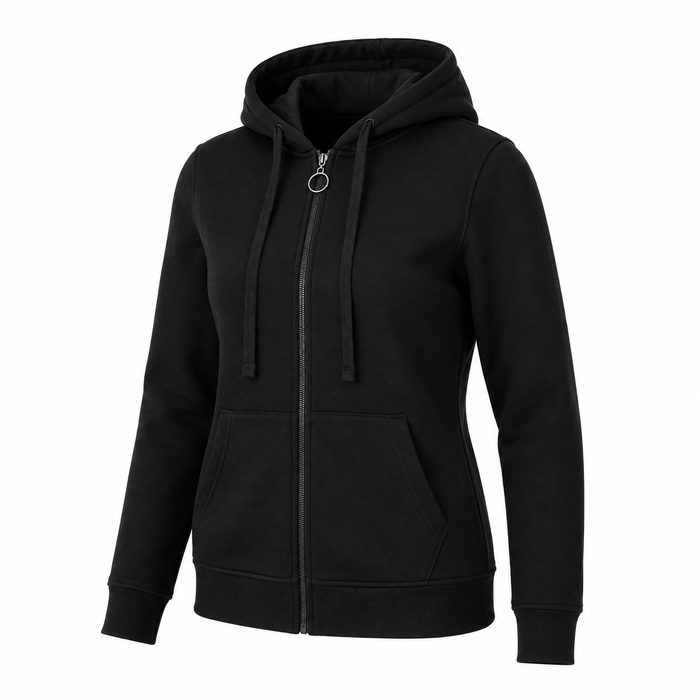 Women Full Zip Hoodie With Hood